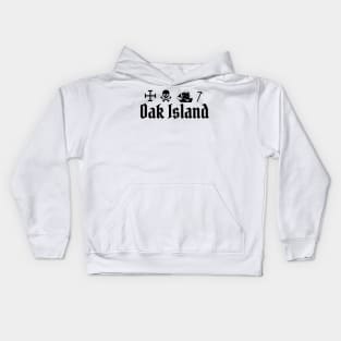 Oak Island - Mystery - Treasure - Curse Kids Hoodie